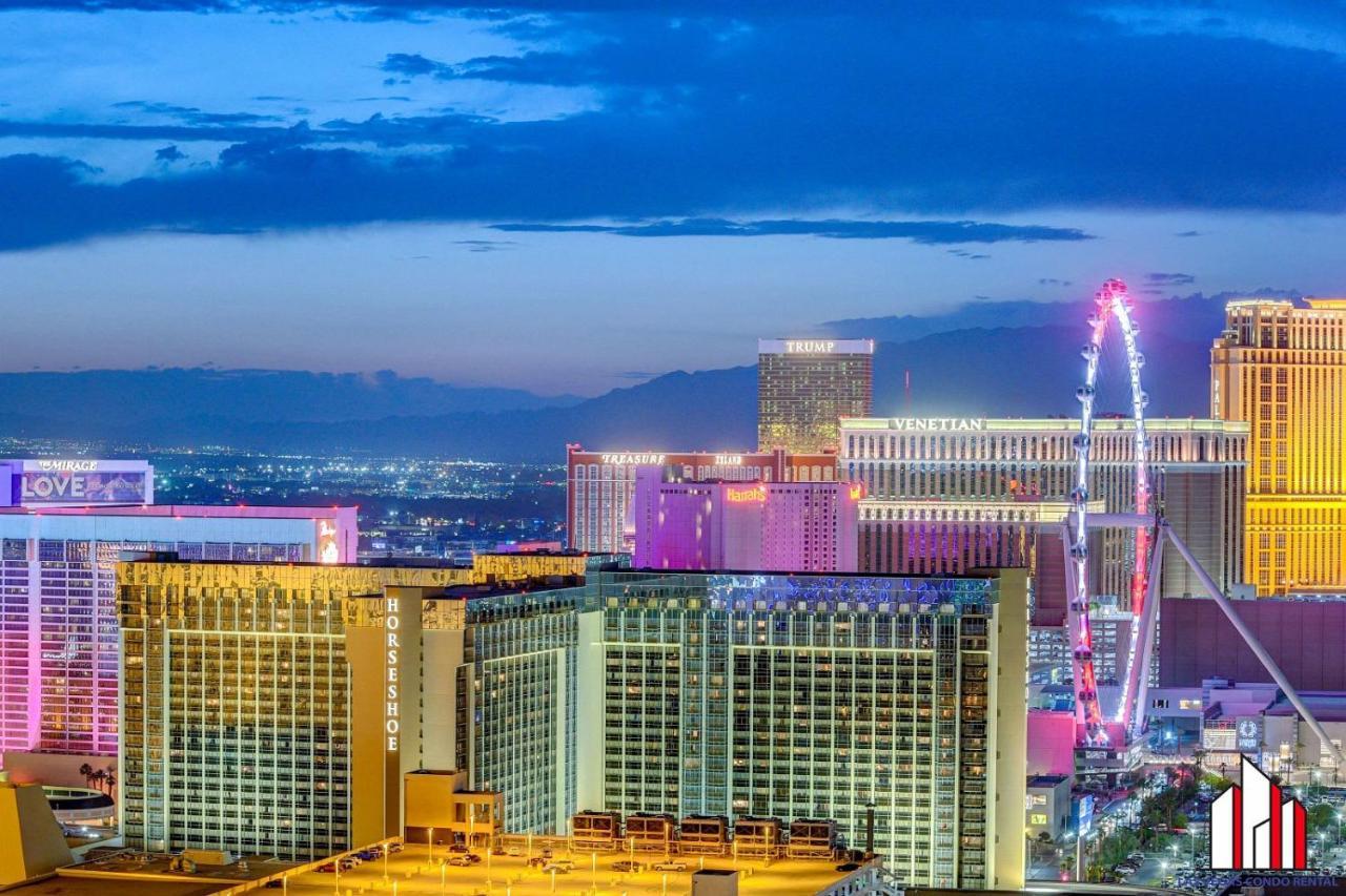 Mgm Signature-34-821 1Br2Ba F1 Strip View Balcony Las Vegas Exterior photo